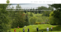 Desktop Screenshot of juniorgolffoundationofgulllake.ca