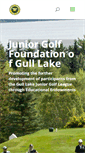 Mobile Screenshot of juniorgolffoundationofgulllake.ca